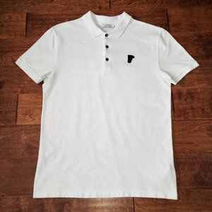 Men's VERSACE COLLECTION white polo shirt